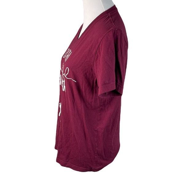 Bella Canvas Extra Thankful This Year T Shirt Auburn Size Medium - Picture 4 of 9
